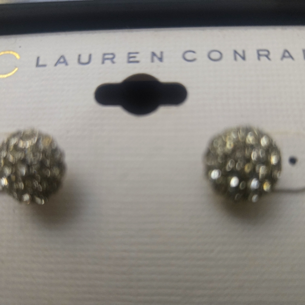 Lauren Conrad Gold Stud Earrings